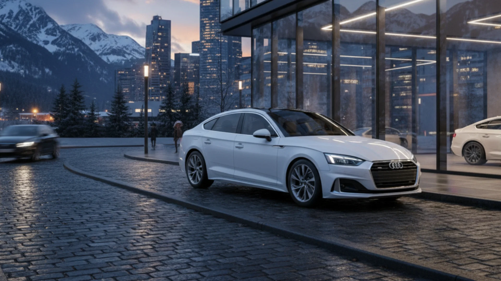 2024 Audi A5 (White) (3)