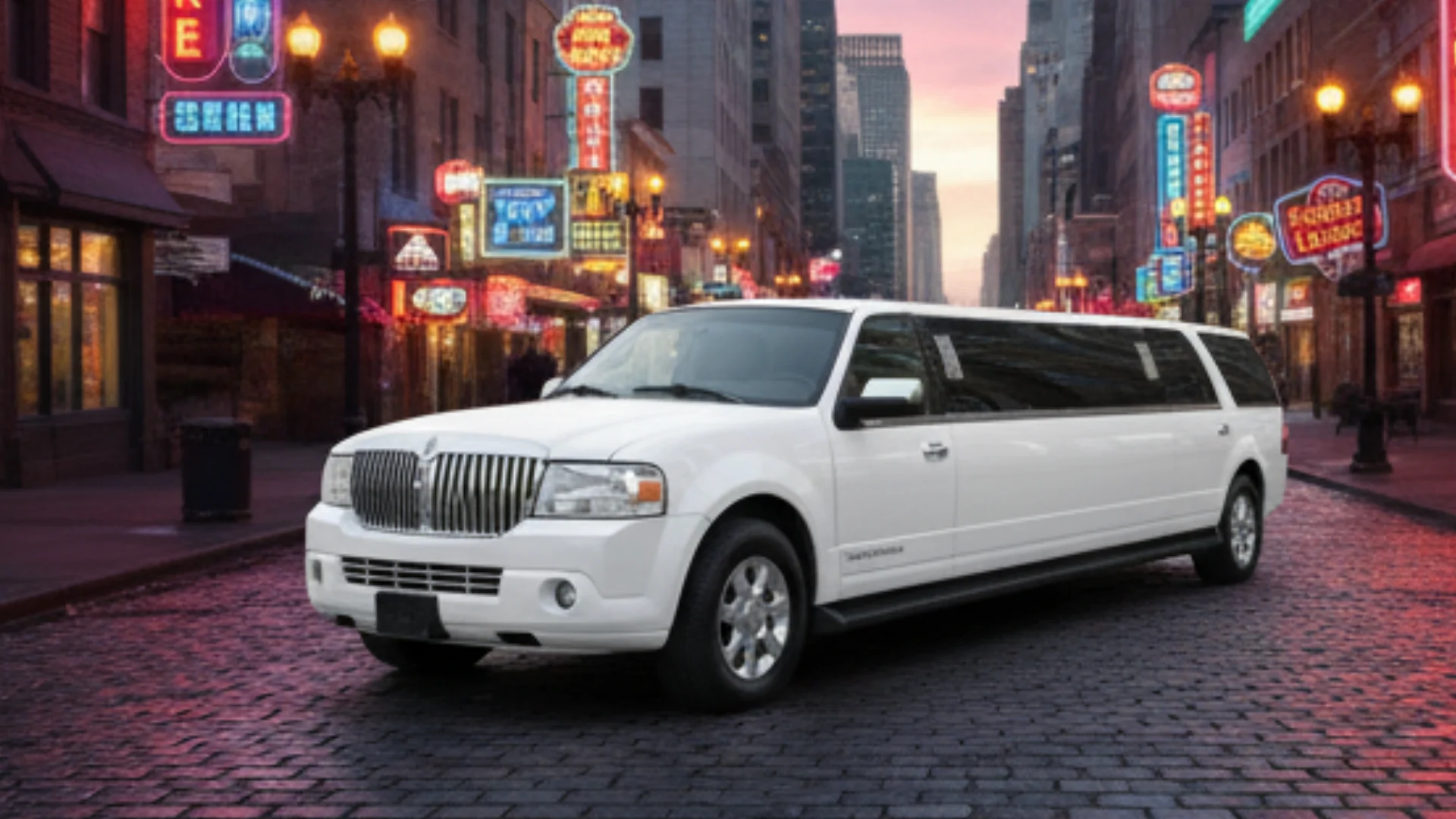 LINCOLN NAVIGATOR SUV LIMOUSINE (WHITE) (2)