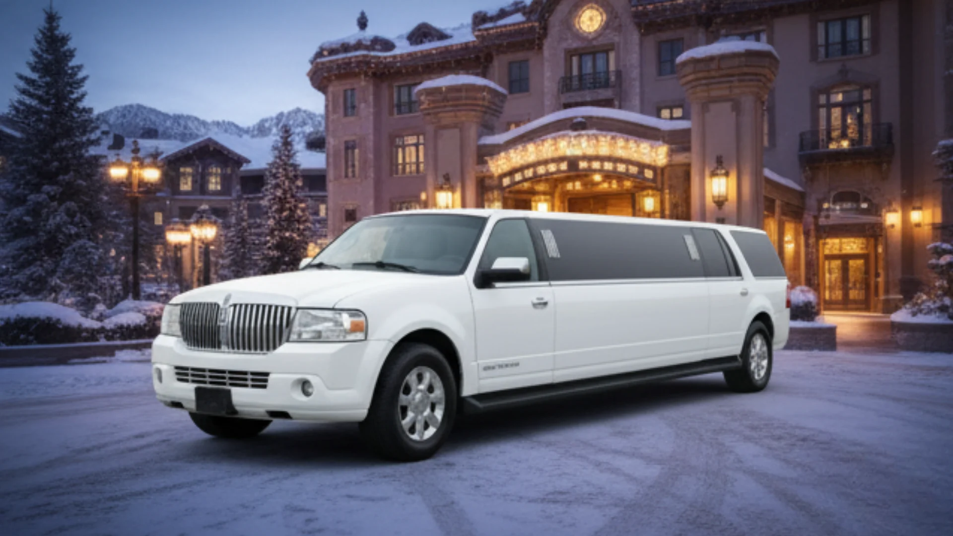 LINCOLN NAVIGATOR SUV LIMOUSINE (WHITE) (4)